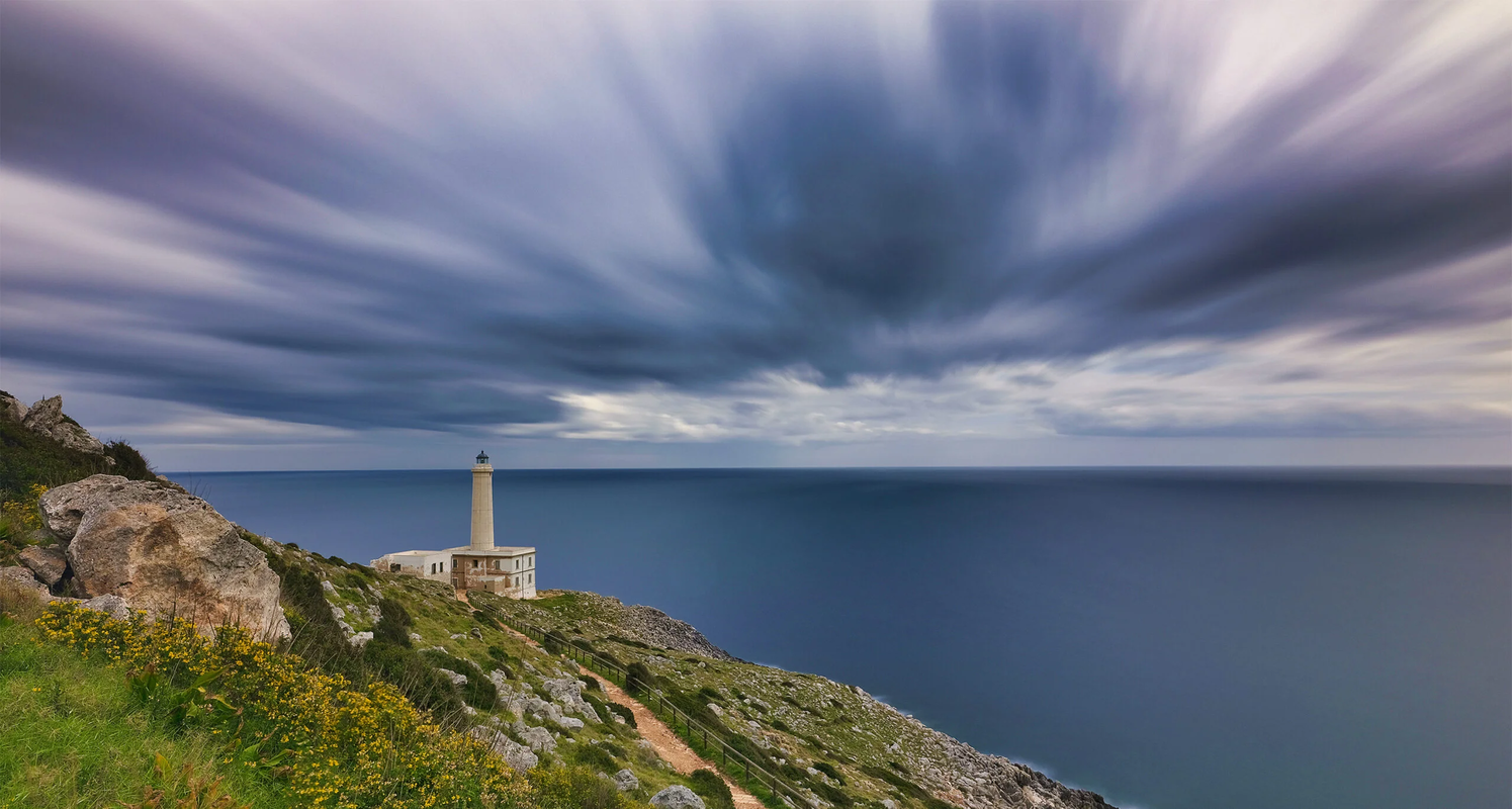 Lighthouse Punta Palascìa, Italy