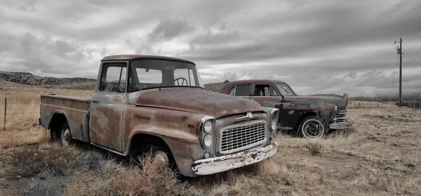 Vintage Cars, Wyoming, USA